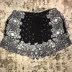 BCBGMAXAZRIA “kyle” printed shorts